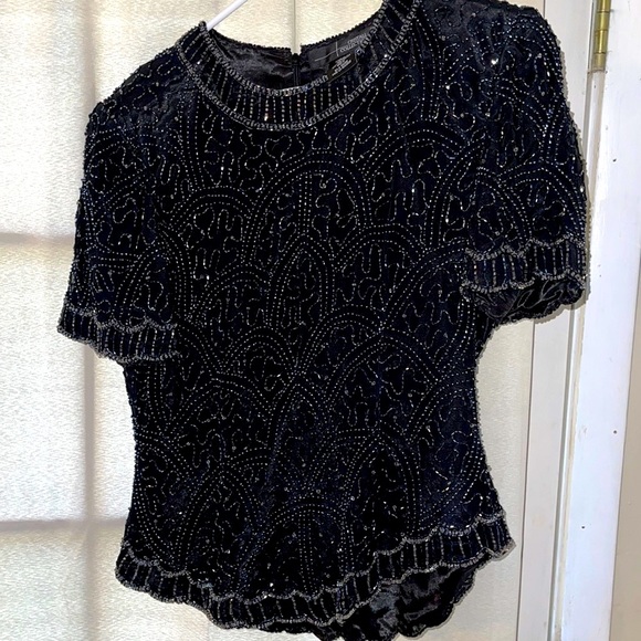 cristall collection Tops - Cristall collection beaded shirt